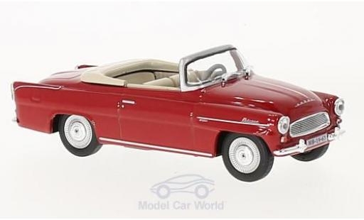Modelauto Skoda Felicia Roadster rood 1963 1/43 Abrex