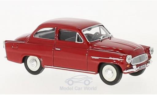 Modelauto Skoda Octavia Base rood 1963 1/43 Abrex
