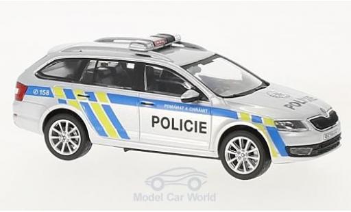 Modelauto Skoda Octavia Combi III Politie Tschechien 2013 1/43 Abrex