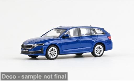 Modelauto Skoda Octavia FL IV blauw 2024 1/43 Abrex