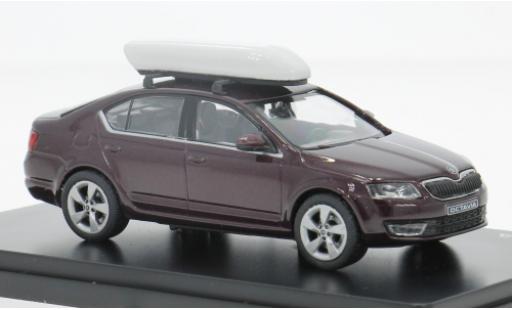 Modelauto Skoda Octavia FL IV bruin 2024 1/43 Abrex