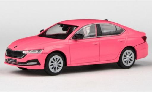 Modelauto Skoda Octavia Base IV mat-roze 2020 1/43 Abrex