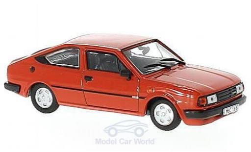 Modelauto Skoda Rapid 136 rood 1987 1/43 Abrex