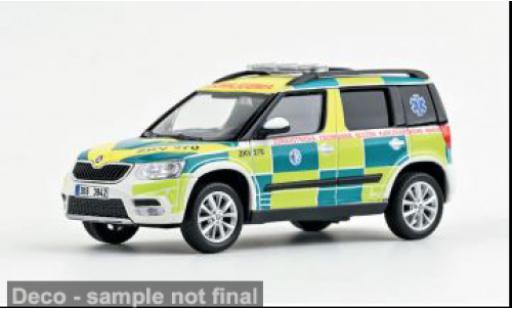 Modelauto Skoda Yeti FL 2013 EMS Of Karlovy Vary Region #270 1/43 Abrex
