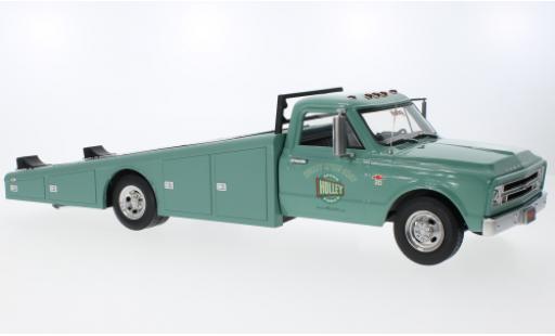 Modelauto Chevrolet C-30 plateau Ramp Truck groen Holley Speed Shop 1967 1/18 ACME