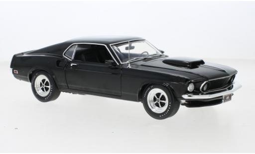 Modelauto Ford Mustang Boss 429 zwart Job #1 1969 1/18 ACME