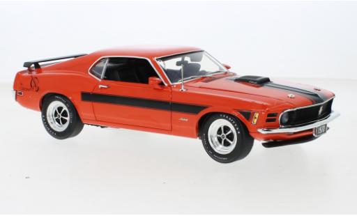 Modelauto Ford Mustang Mach 1 Sidewinder rood 1970 1/18 ACME