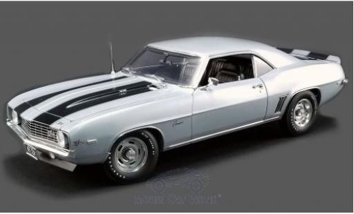 Modelauto Chevrolet Camaro Z28 grijs/zwart 1969 1/18 ACME