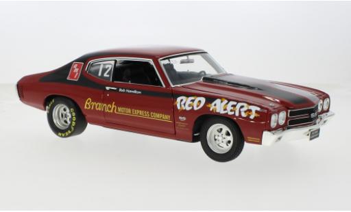 Modelauto Chevrolet Chevelle tuning LS6 1970 rood Alert 1/18 ACME