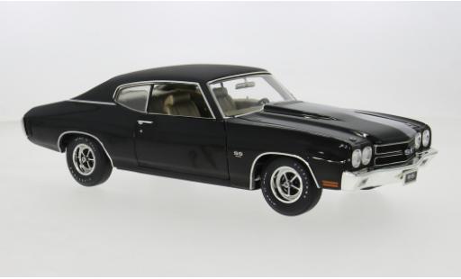 Modelauto Chevrolet Chevelle SS 454 zwart 1970 1/18 ACME