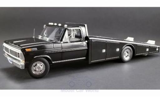 Modelauto Ford F-350 Ramp Truck zwart 1970 1/18 ACME