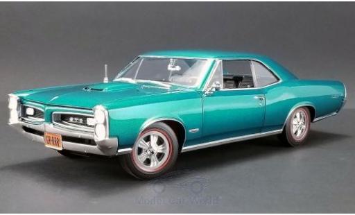 Modelauto Pontiac GTO 1966 metallic turquoise 1/18 ACME