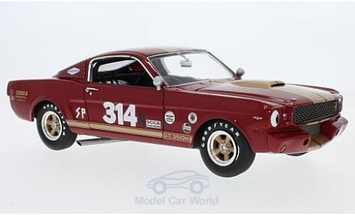 Modelauto Shelby GT GT350H 350H rood/gold 1966 Rent A Racer No.314 1/18 ACME