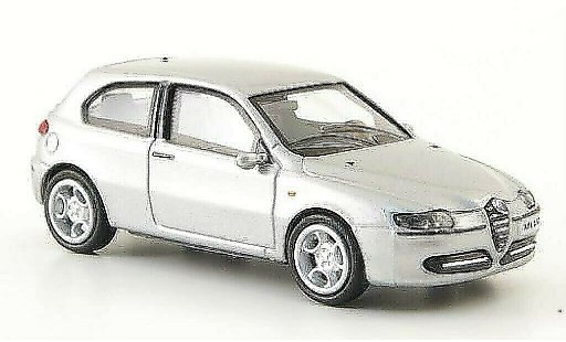 Alfa Romeo 147 berlina 1/87 Ricko grijs 3-Turer 2001 modelauto