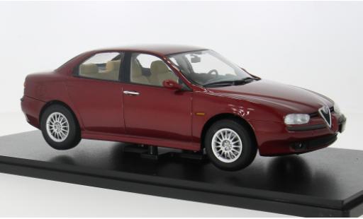Modelauto Alfa Romeo 156 berlina rood 1998 1/18 Triple 9 Collection