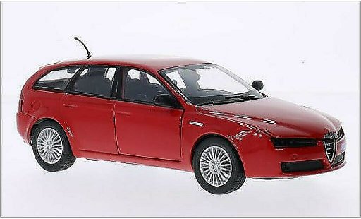 Alfa Romeo 159 sportwagon 1/24 Motormax SW rood modelauto