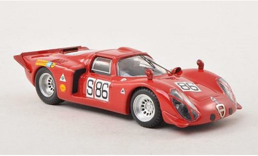 Alfa Romeo 33.2 coupe 1/43 Best No.86 Nurburgring 1969 /De modelauto