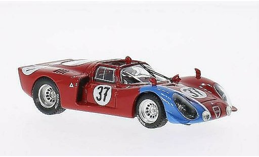 Alfa Romeo 33.2 prototipo 1/43 Best No.37 Le Mans Test 1968 /Trosch modelauto