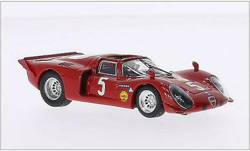 Alfa Romeo 33.2 spyder 1/43 Best No.5 Montlhery 1969 /G.Verrier modelauto