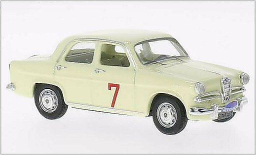 Alfa Romeo Giulietta berlina ti 1/43 Rio T.I. No.7 Rally des Lions 1961 modelauto