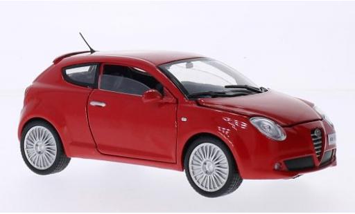 Modelauto Alfa Romeo Mito berline rood 1/24 Motormax