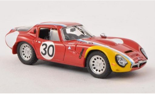 Alfa Romeo Giulia TZ2 1/43 Best No.30 Spa 1967 /Pilette modelauto