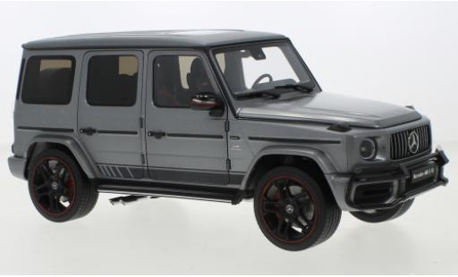Modelauto Mercedes Classe G AMG G63 (W463) grijs mat 2019 1/18 Almost Real