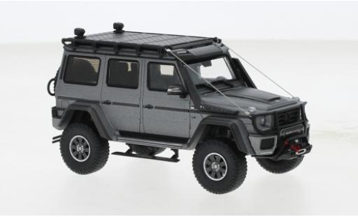 Modelauto Mercedes B G-Class Brabus 550 Adventure 4x4 mat-grijs 2017 1/43 Almost Real