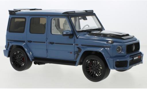 Modelauto Mercedes B G-Class Brabus Classe G metallic blauw 2020 1/18 Almost Real