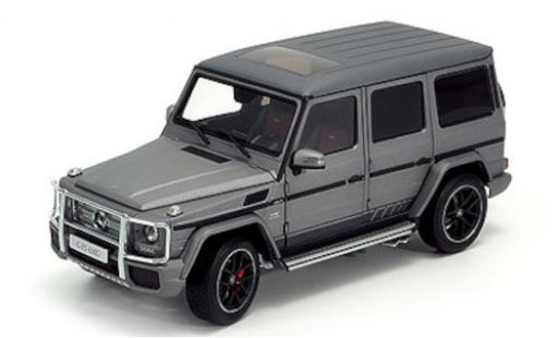 Modelauto Mercedes Classe G AMG G 63 (W463) mat-grijs/Dekor 2017 1/18 Almost Real