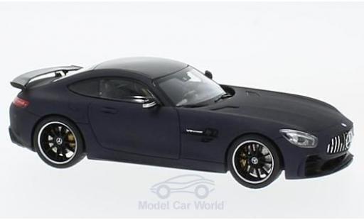 Modelauto Mercedes AMG GT GT R mat-blauw 2017 1/43 Almost Real