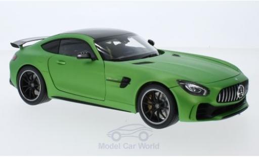 Modelauto Mercedes AMG GT GT R mat-groen 2017 1/18 Almost Real
