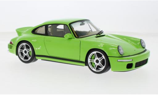 Modelauto Porsche 911 R UF SC groen 2018 1/18 Almost Real