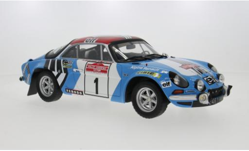 Modelauto Alpine A110 1800 Rally San Remo 1973 #1 J-L.Therier 1/12 Ottomobile