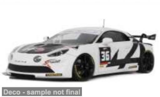 Modelauto Alpine A110 cup Alpine A110 GT4+ Ultimate European 2024 #36 1/18 Ottomobile