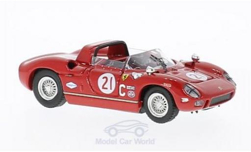 Modelauto Ferrari 330 P RHD No.21 Road America 1967 Chassis: 0816 W.Cooper/D.Drexler 1/43 Art Model
