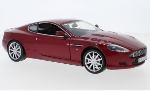 Modelauto Aston Martin DB9 coupe rood 1/18 Motormax