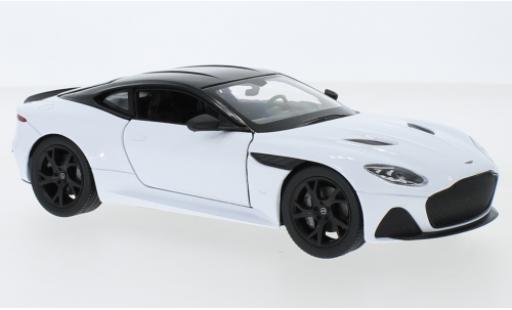 Modelauto Aston Martin DBS superleggera Superlegge wit 1/24 Welly