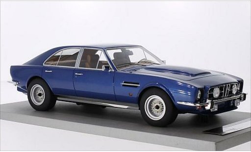 Aston Martin Lagonda saloon 1/18 Tecnomodel V8 4-Door metallic blauw 1974 modelauto