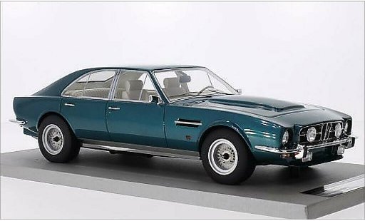 Aston Martin Lagonda saloon 1/18 Tecnomodel V8 4-Door metallic groen 1974 modelauto