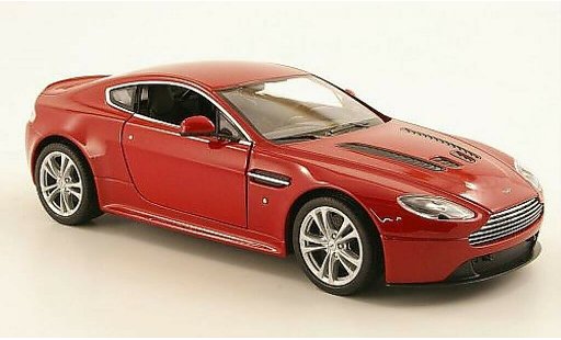 Aston Martin V12 Vantage vantage 1/24 Welly rood 2010 modelauto