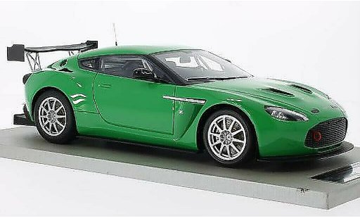 Aston Martin V12 Zagato coupe 1/18 Tecnomodel Zagato Press Version groen 2011 modelauto
