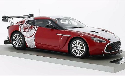 Aston Martin V12 Zagato coupe 1/18 Tecnomodel Zagato Test Version Nurburgring 2011 modelauto