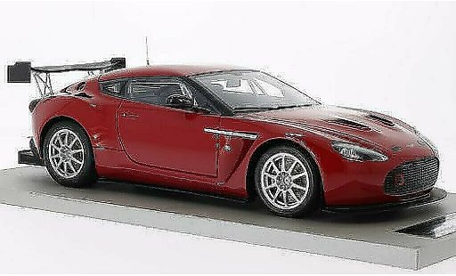 Aston Martin V12 Zagato coupe 1/18 Tecnomodel Zagato Test Version rood 2011 modelauto