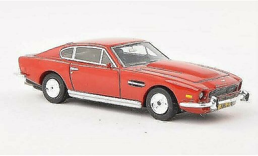 Aston Martin V8 saloon 1/87 Neo rood LHD 1980 modelauto