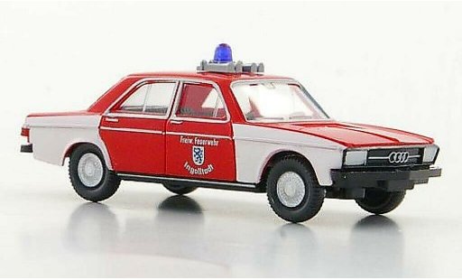 Audi 100 pompiers 1/87 Wiking Freiwillige Brandweer Ingolstadt modelauto