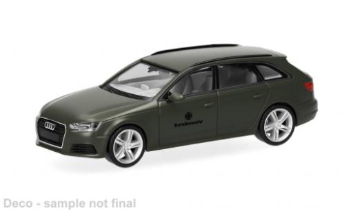 Modelauto Audi A4 avant BW Fuhrpark Military 1/87 Herpa