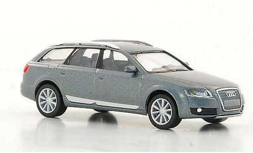 Audi A6 allroad 1/87 Herpa Quattro grijs modelauto