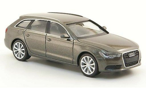 Audi A6 avant 1/87 Herpa (C7) grijs 2011 modelauto