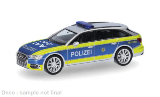 Modelauto Audi A6 police Avant Politie Baden-W&Atilde;&frac14;rttemberg 1/87 Herpa